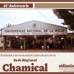 ¡Feliz aniversario para la sede universitaria de Chamical!